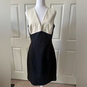 banana republic black and gold dress NEW Banana Republic Gold Lace Overlay Black Cocktail Dress Size 4 Sleeveless